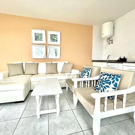 Bungalow Con Vistas Al Mar,freewifi, Terraza, Playa Cerca Appartement Charco del Palo